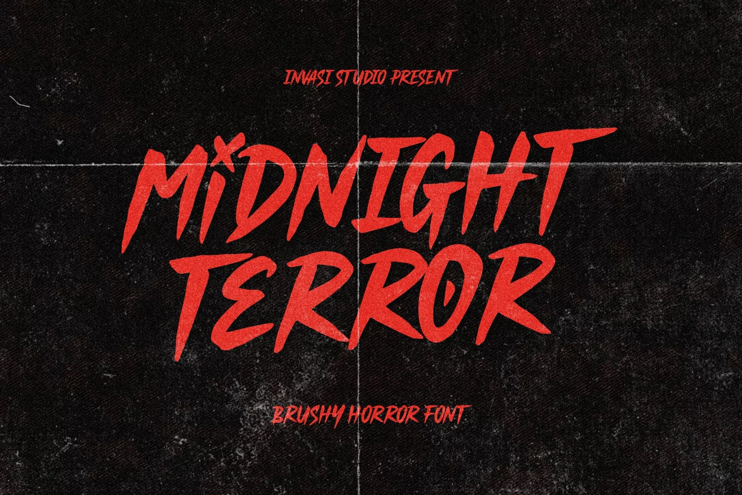 midnight terror spooky fonts 2022